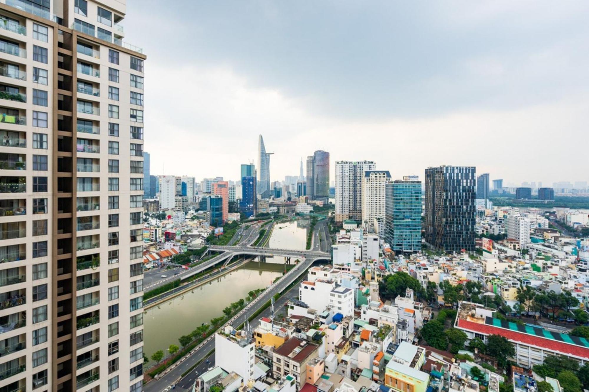 Otis Millennium Saigon Balcony Apartment Ho Chi Minh City Bagian luar foto