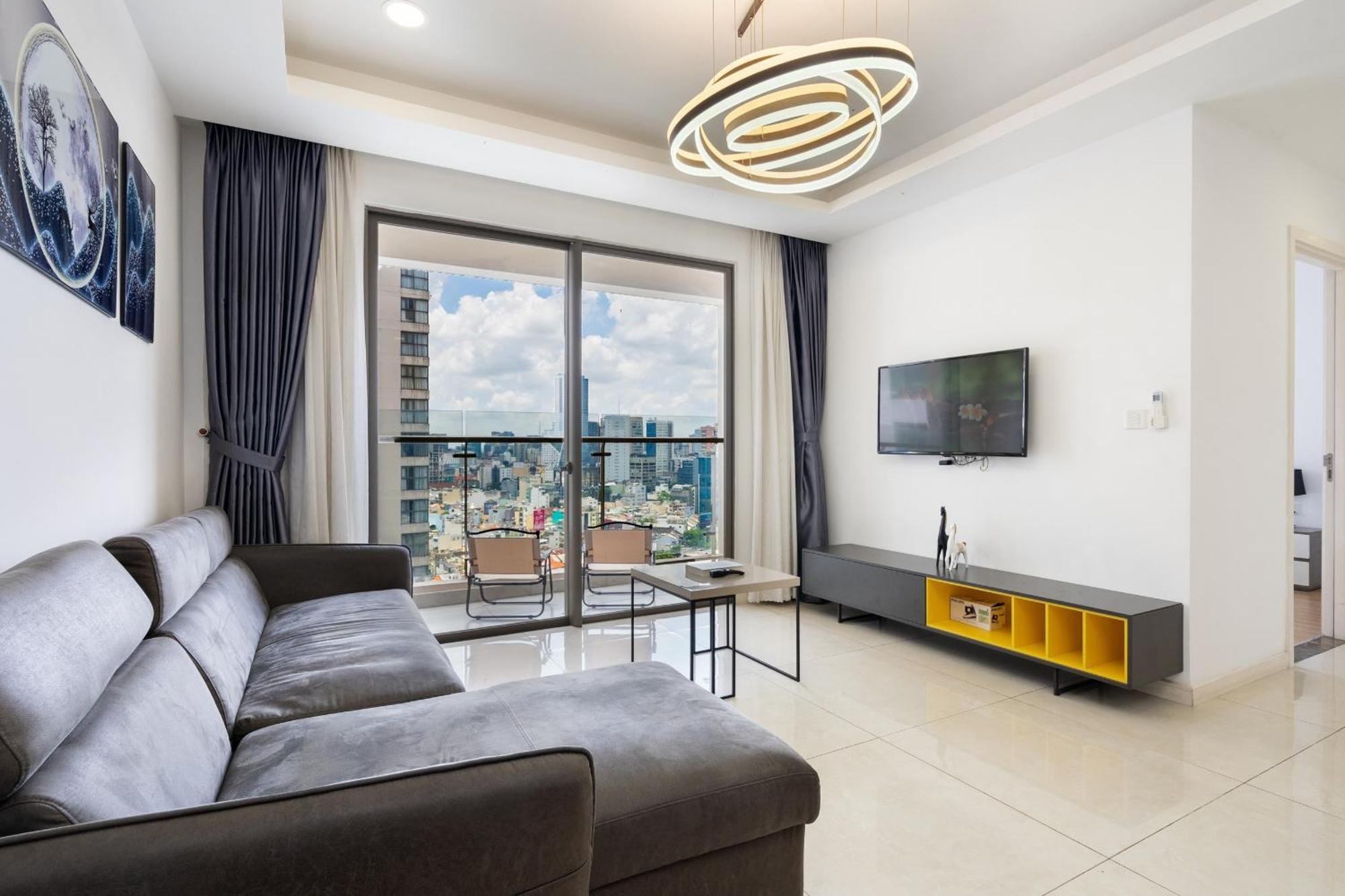 Otis Millennium Saigon Balcony Apartment Ho Chi Minh City Bagian luar foto