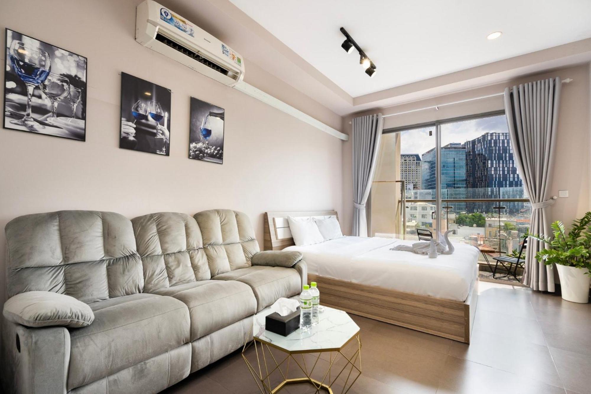 Otis Millennium Saigon Balcony Apartment Ho Chi Minh City Bagian luar foto